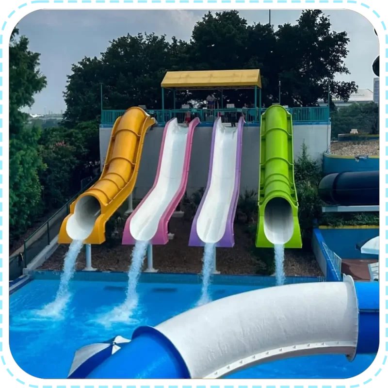 سرسره های آبی رویایی